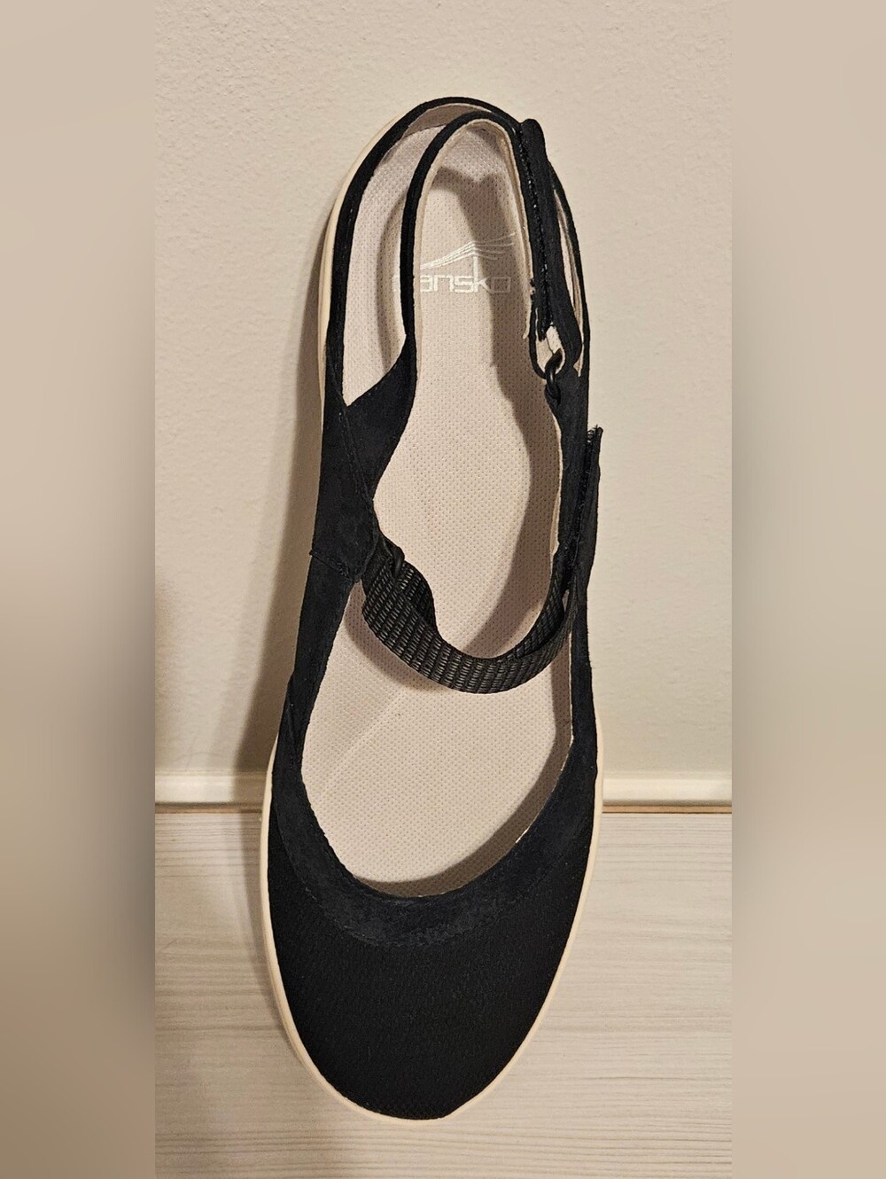 Women’s Dansko Black Suede Raeann Mary Jane Comfort Shoe Sandal EU 41 / US 10.5 - Picture 6 of 8